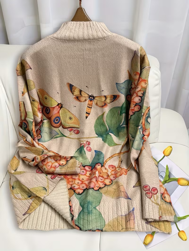 Brontë™ | Butterfly Garden Zip Cardigan