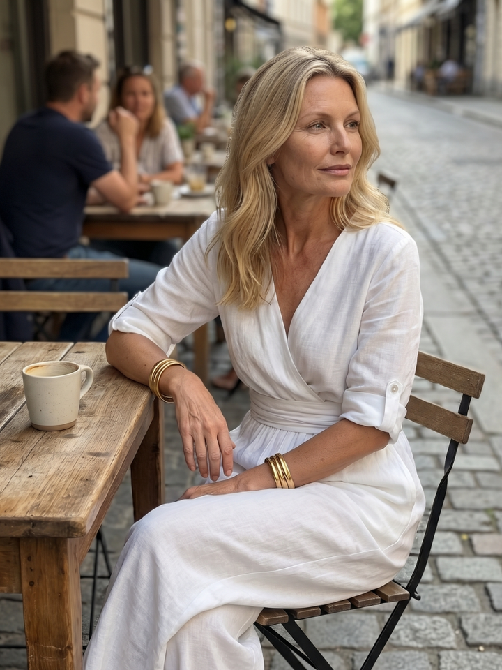 Wanda | Cross Front Jumpsuit