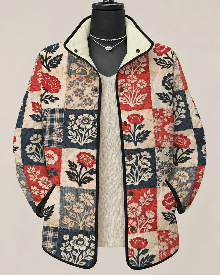Adelaide | Floral Patchwork Jacket