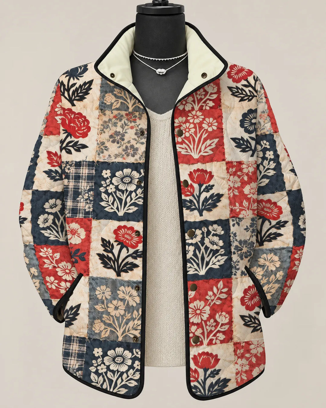 Vivienne | Meadow Bloom Quilted Jacket
