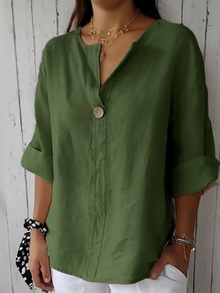 Luna | Relaxed V-Neck Top