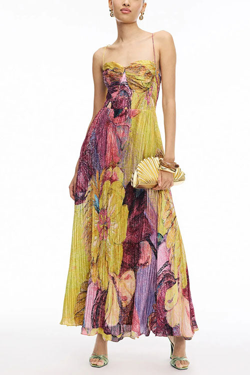 Celia | Floral Maxi Dress