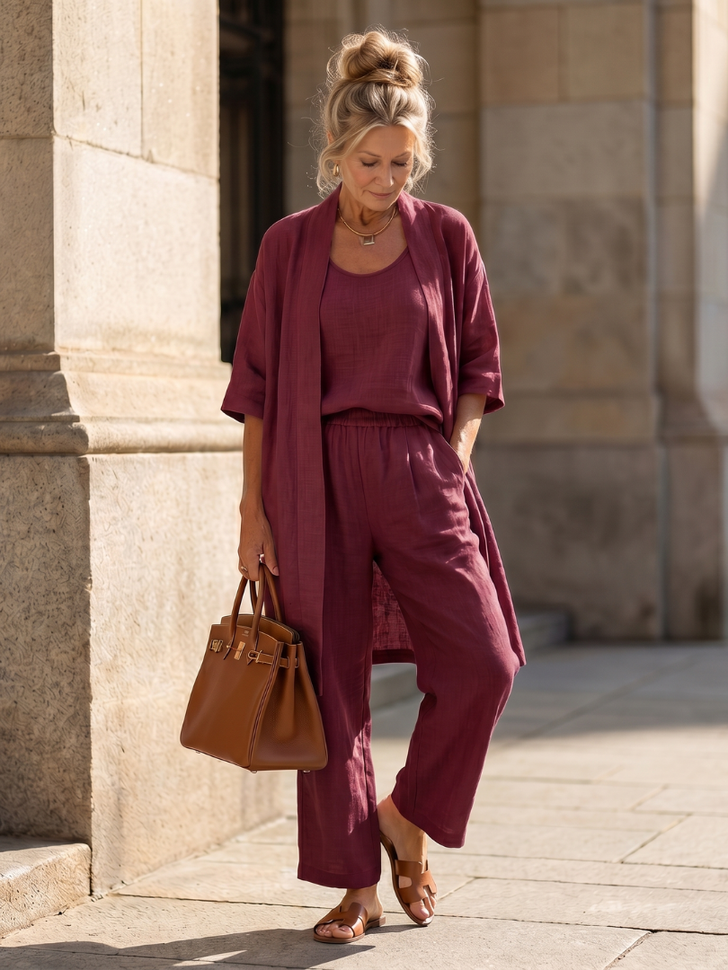 Yael | Three Piece Relaxed Set
