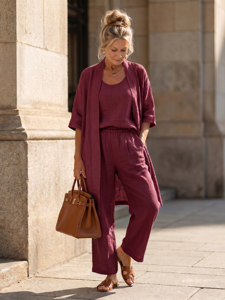 Yael | Three Piece Relaxed Set