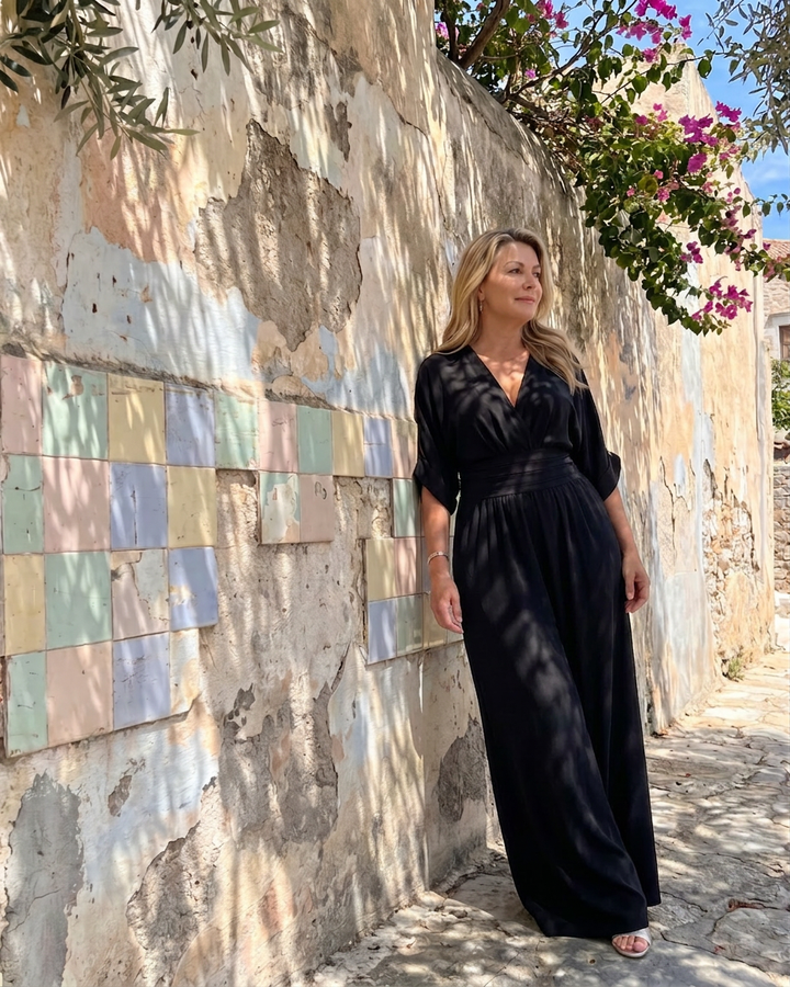 Zara | V-Neck Jumpsuit