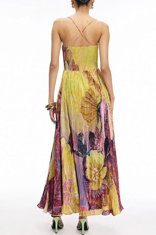 Elara | Floral Maxi Dress