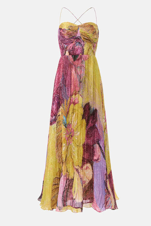 Elara | Floral Maxi Dress