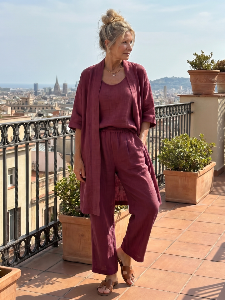Yael | Three Piece Relaxed Set