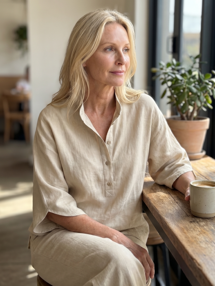 Lila | Relaxed Tunic Set