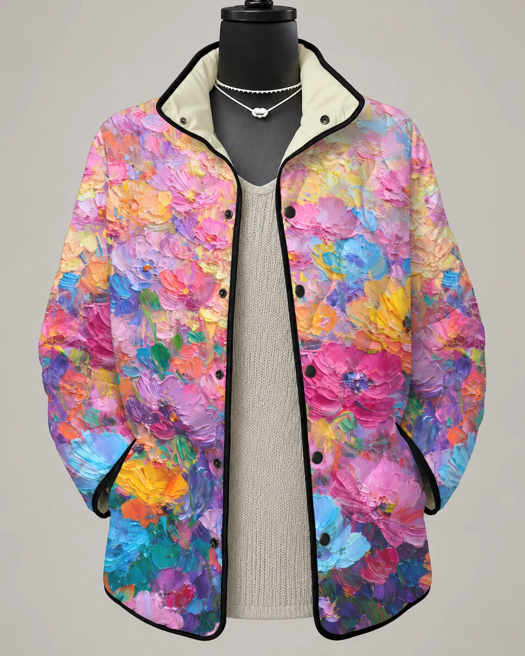Rosalie | Floral Patchwork Jacket