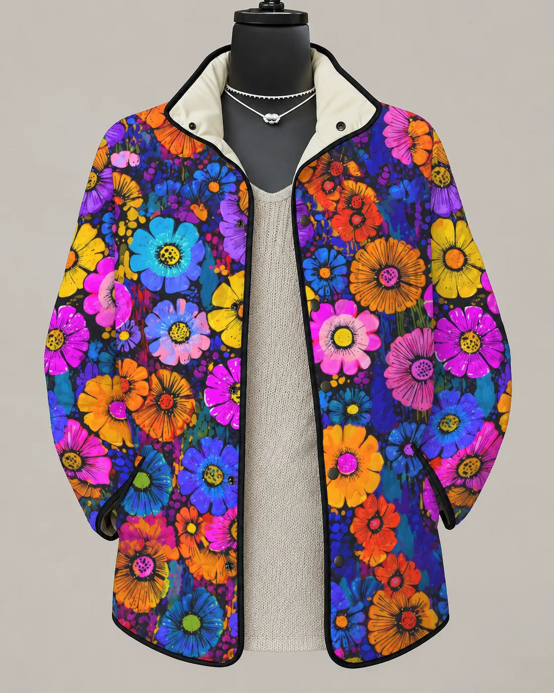 Celestine | Patchwork Quilted Jacket