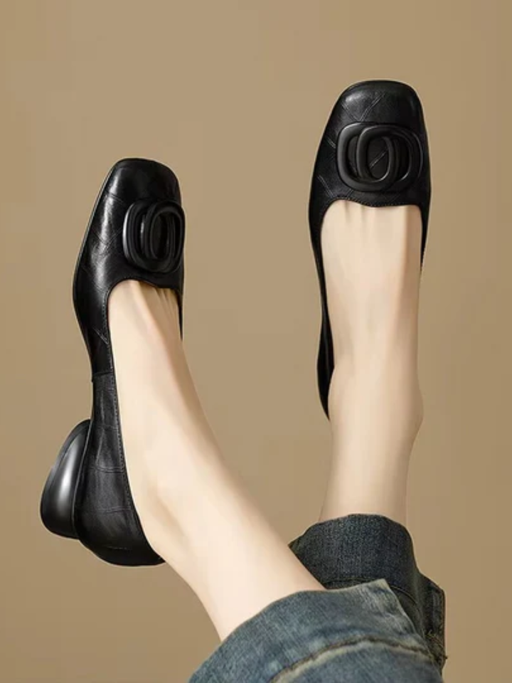 Kirsten™ | Leather Flats