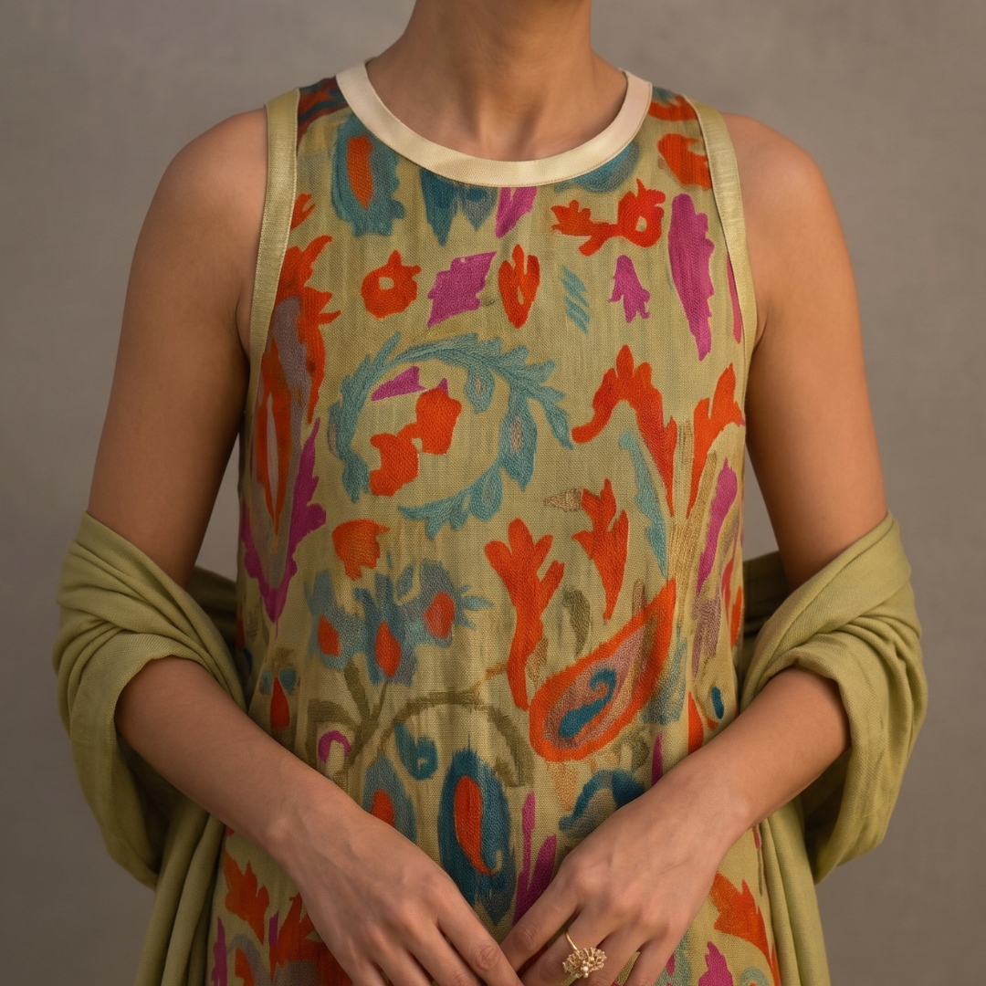 Victoria | Printed Maxi Dress