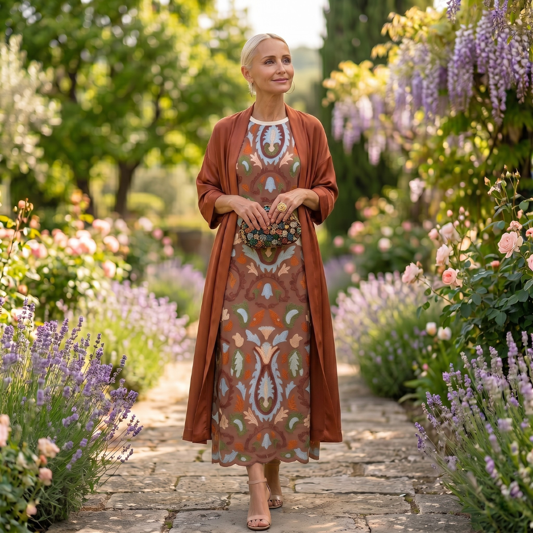 Victoria | Printed Maxi Dress