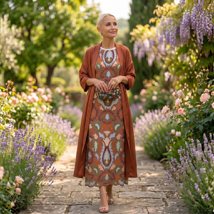 Victoria | Printed Maxi Dress