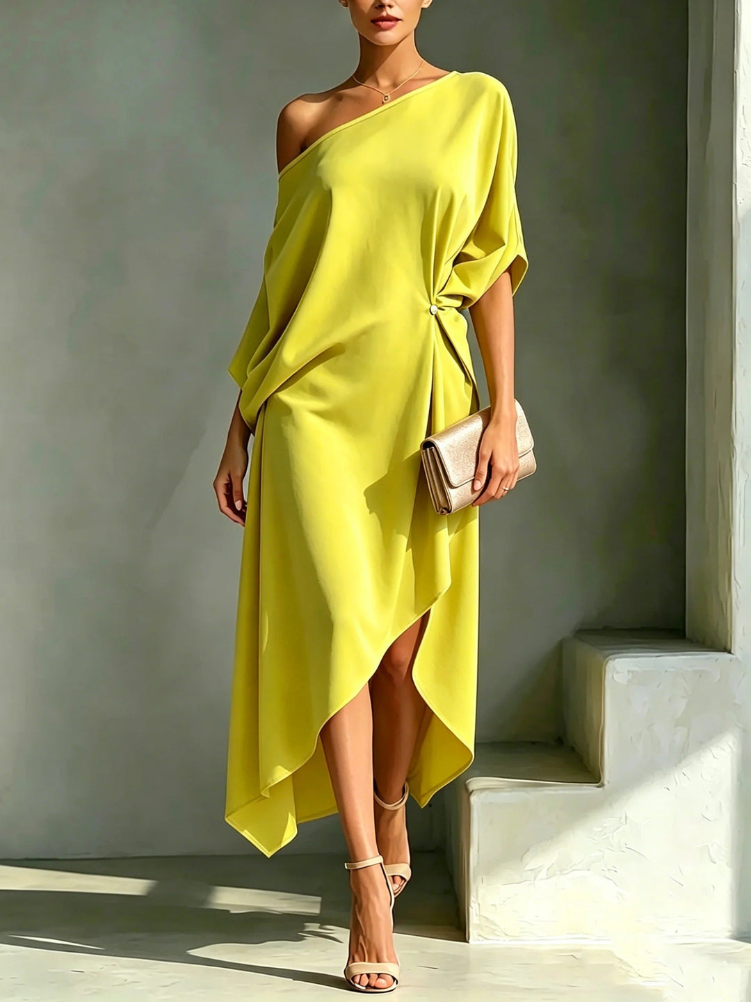 Camilla™ │ Elegant Assymetrical Dress