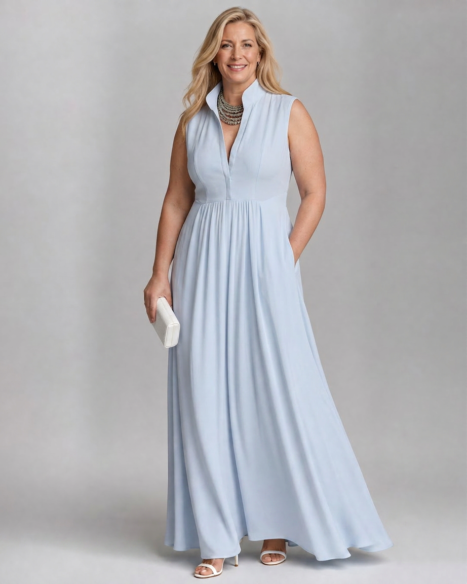 Sienna | Sleeveless Wide Leg Jumpsuit