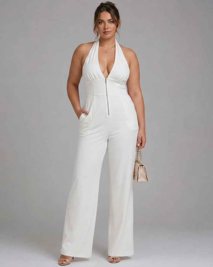 Aria | Halter Neck Jumpsuit