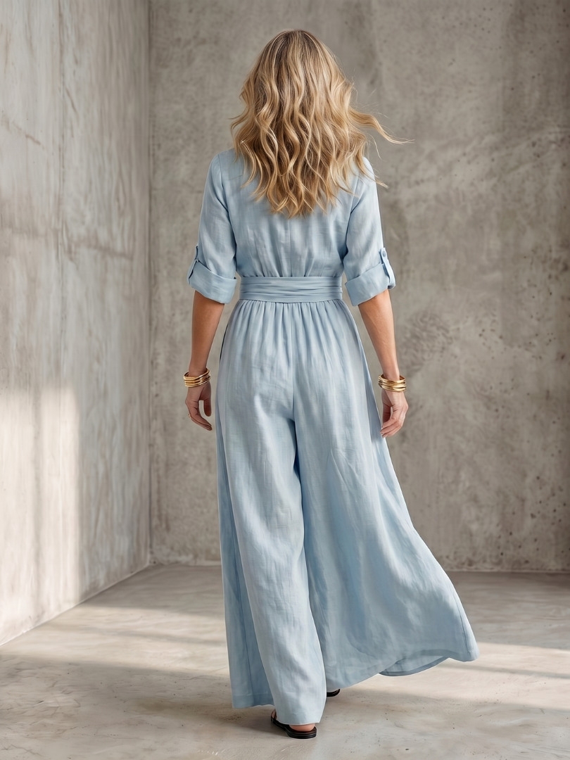 Wanda | Cross Front Jumpsuit