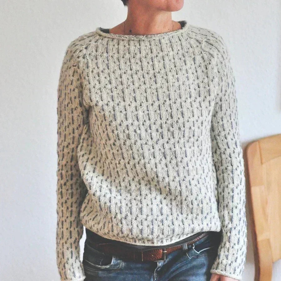 Sage | Women's Textured Knit Pullover