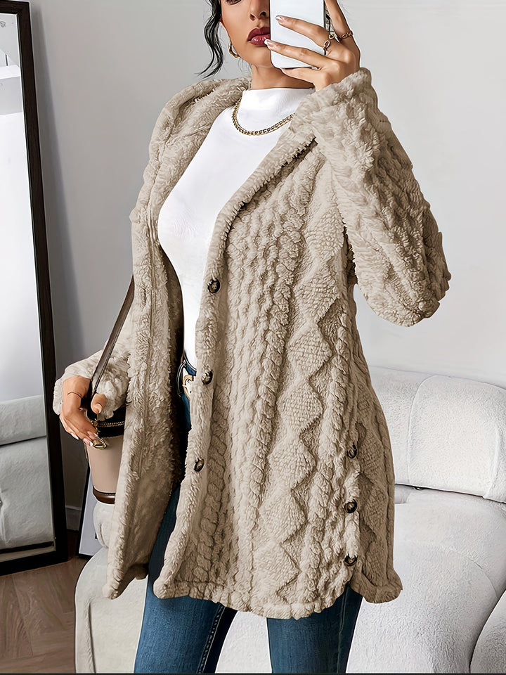 Hazel | Hooded Blanket Cardigan