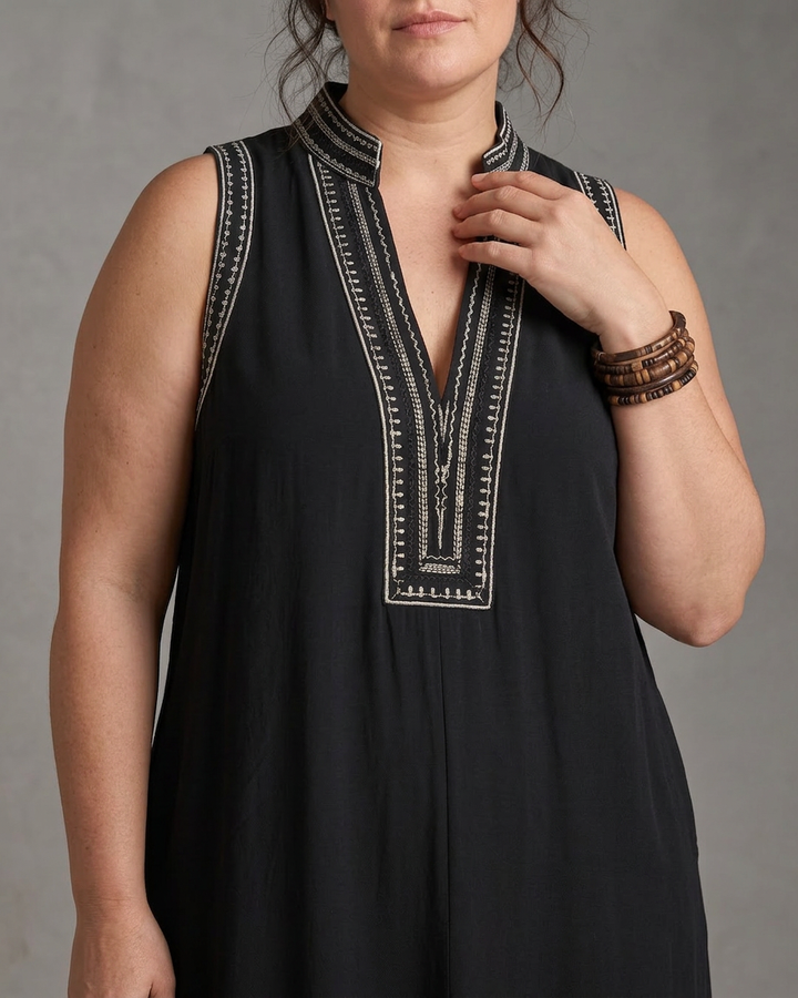 Seraphina | V-Neck Sleeveless Jumpsuit