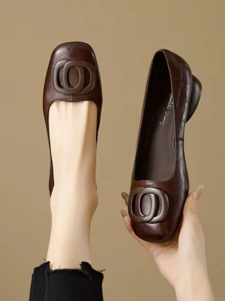 Kirsten™ | Leather Flats