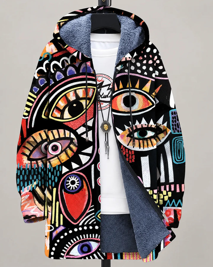 Rosalie Confetti Bloom Hooded Jacket