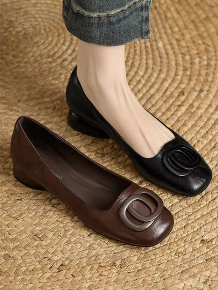 Kirsten™ | Leather Flats
