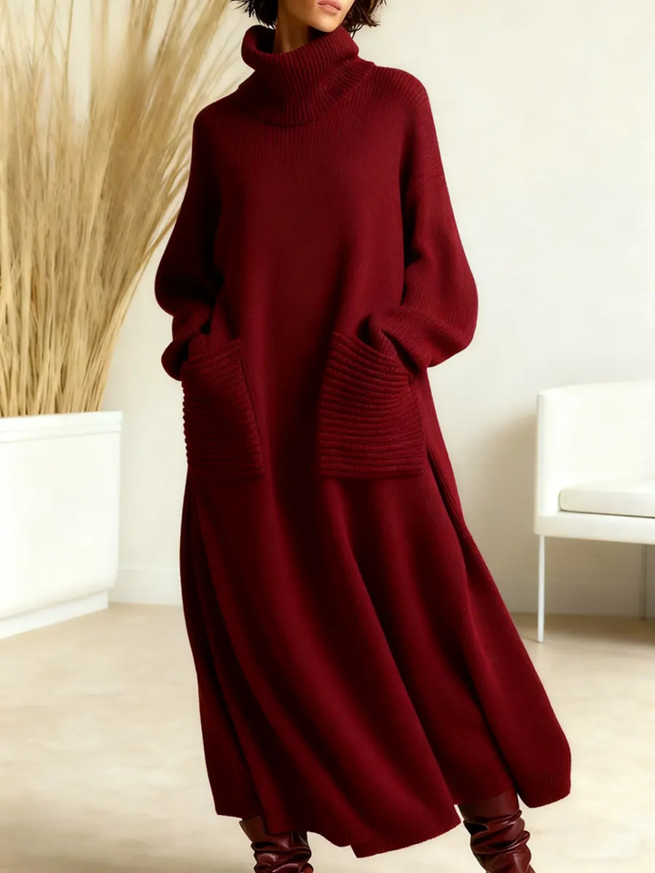 Lena | Knit Maxi Dress