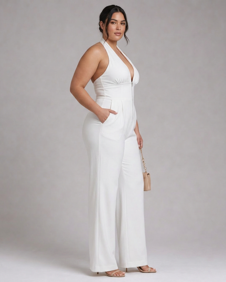 Aria | Halter Neck Jumpsuit