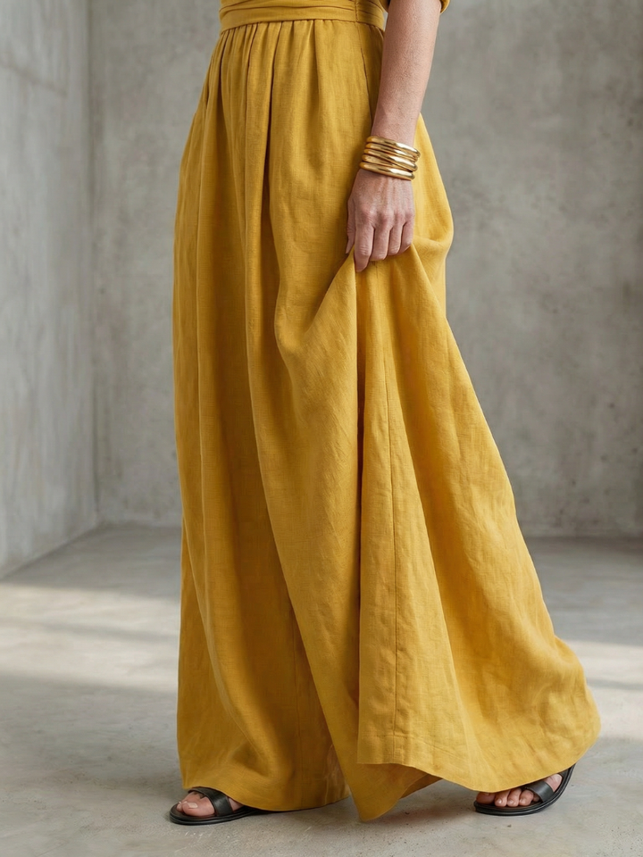 Wanda | Cross Front Jumpsuit