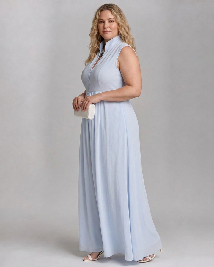 Adelaide | Sleeveless Wide Leg Jumpsuit