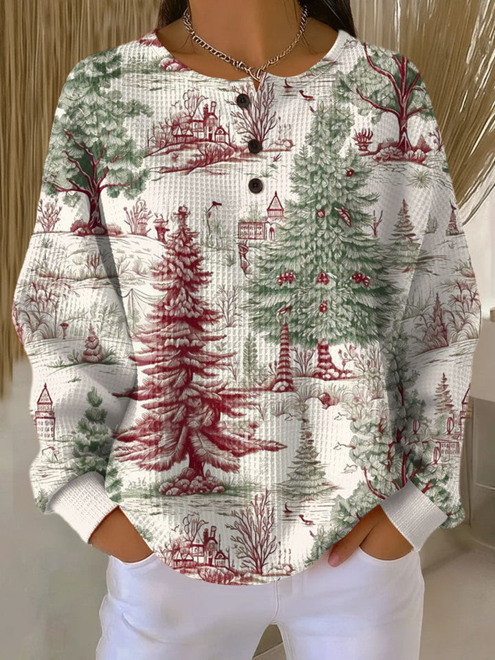 Lilian | Christmas Tree Henley