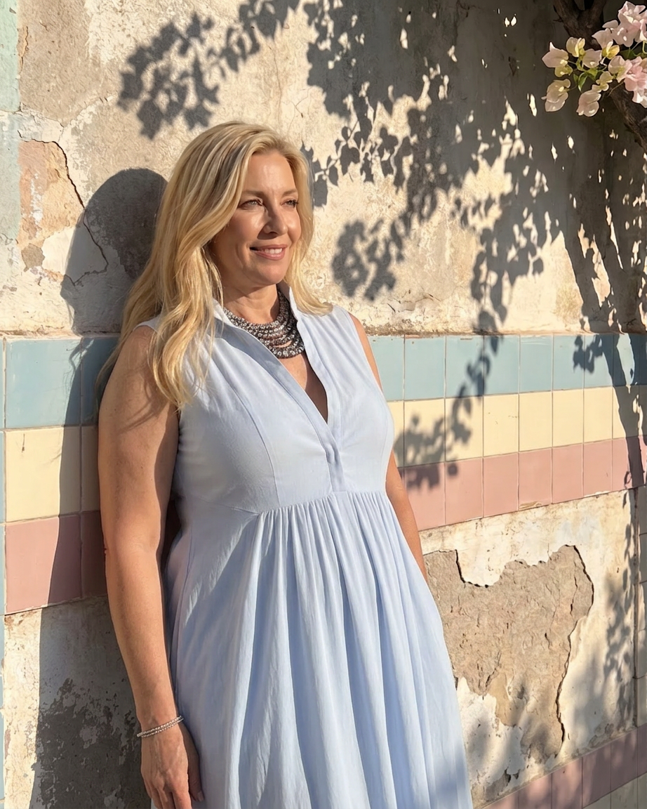 Adelaide | Sleeveless Wide Leg Jumpsuit