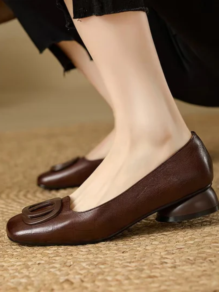 Kirsten™ | Leather Flats