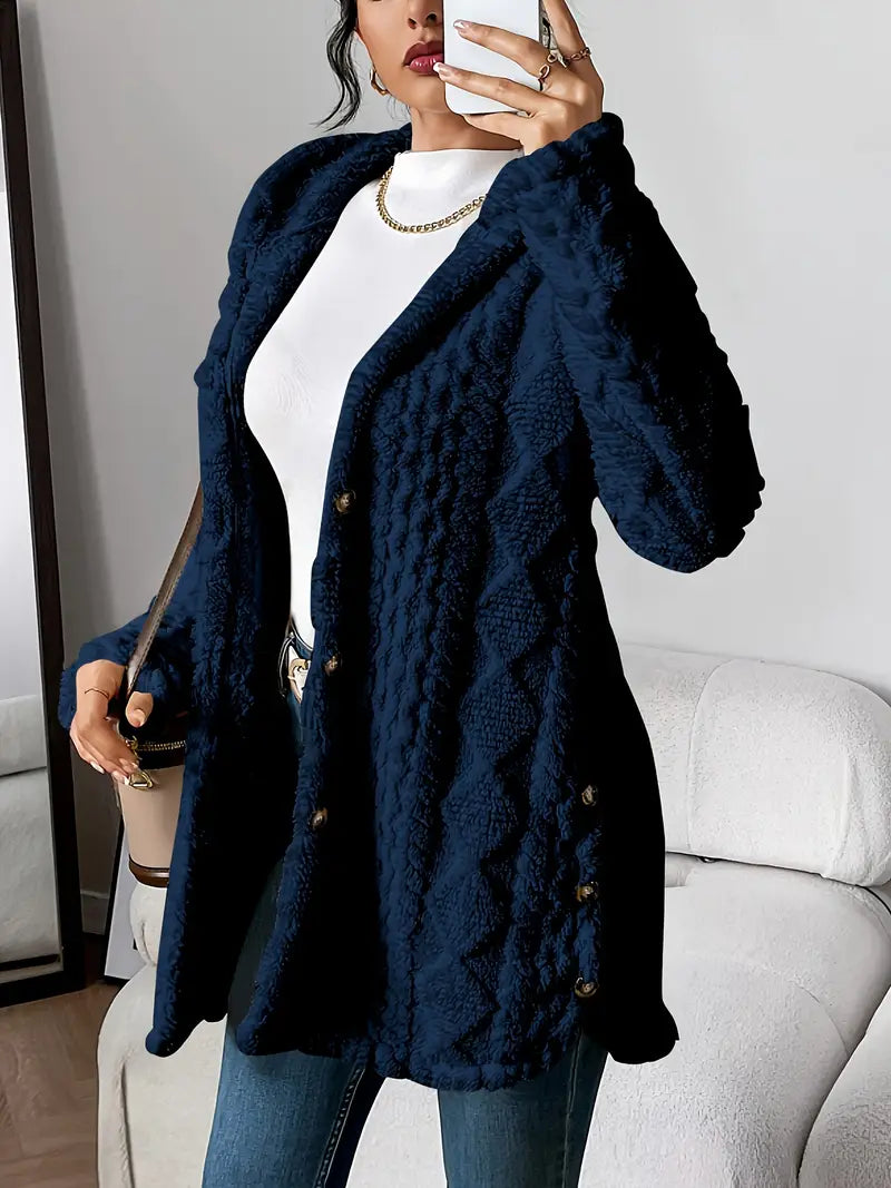 Hazel | Hooded Blanket Cardigan