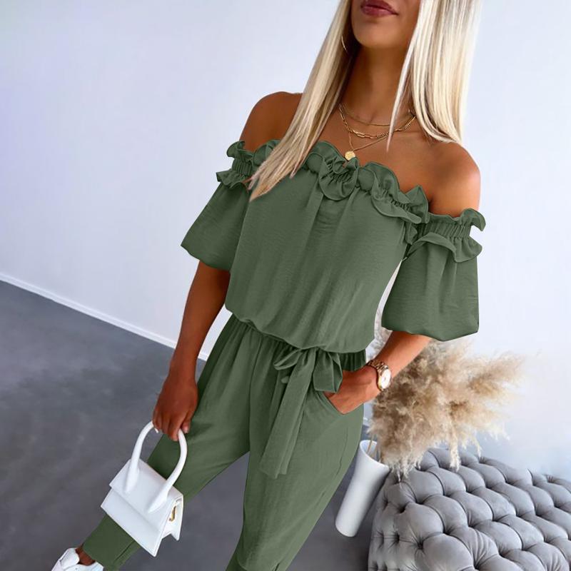 Luna | Off Shoulder Jumpsuit
