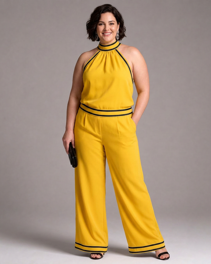 Marigold | Halter Neck Jumpsuit