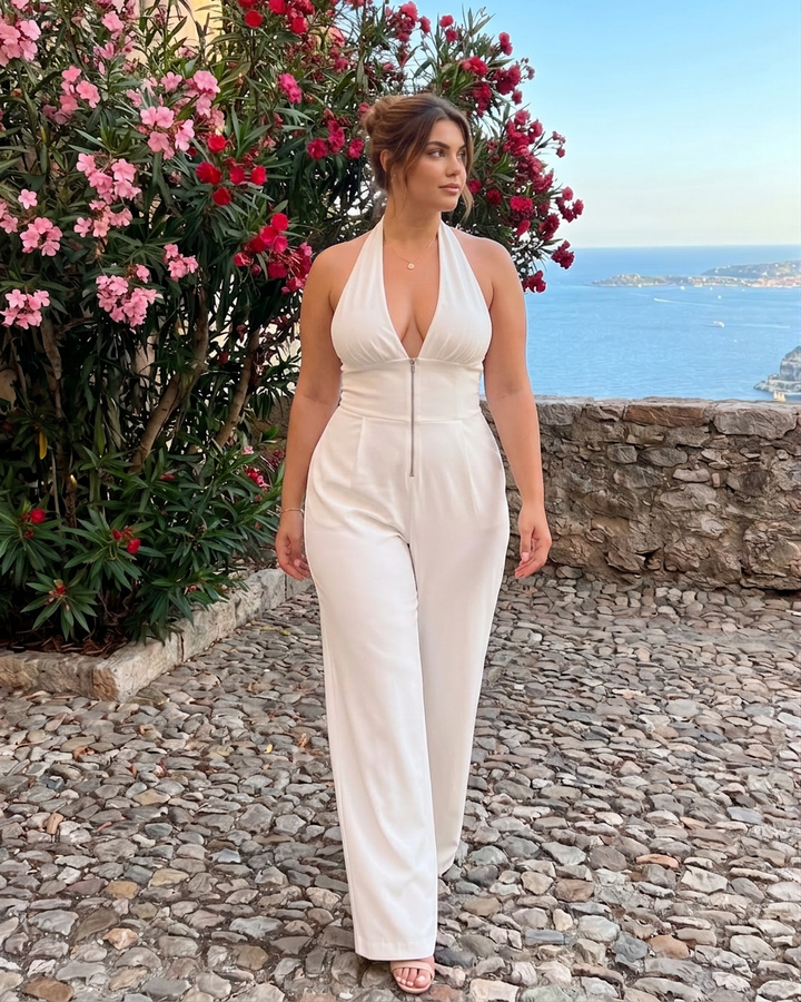 Liliana | Sleeveless Wide Leg Jumpsuit