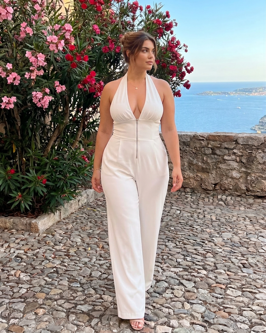 Aria | Halter Neck Jumpsuit
