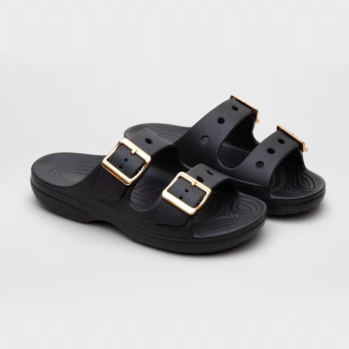 Isolde | Double Buckle Slides