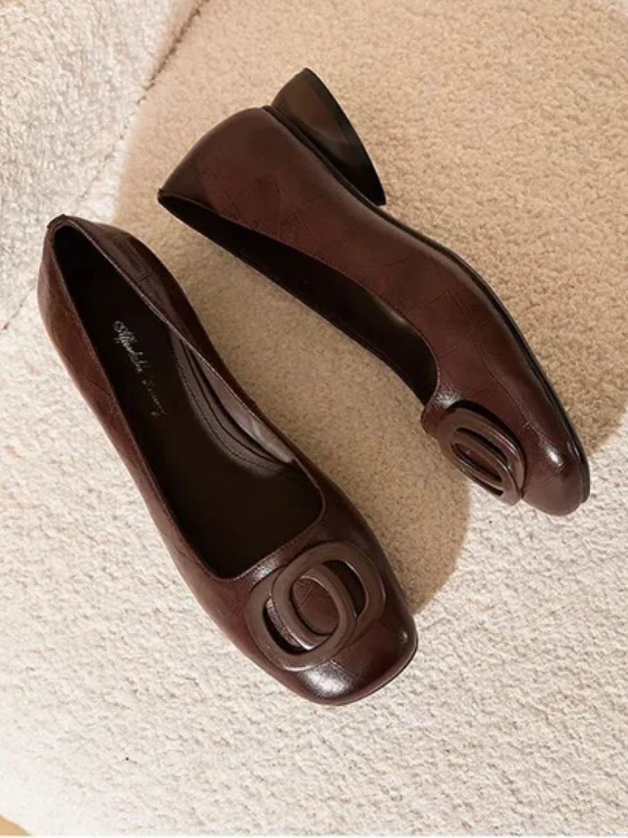 Kirsten™ | Leather Flats