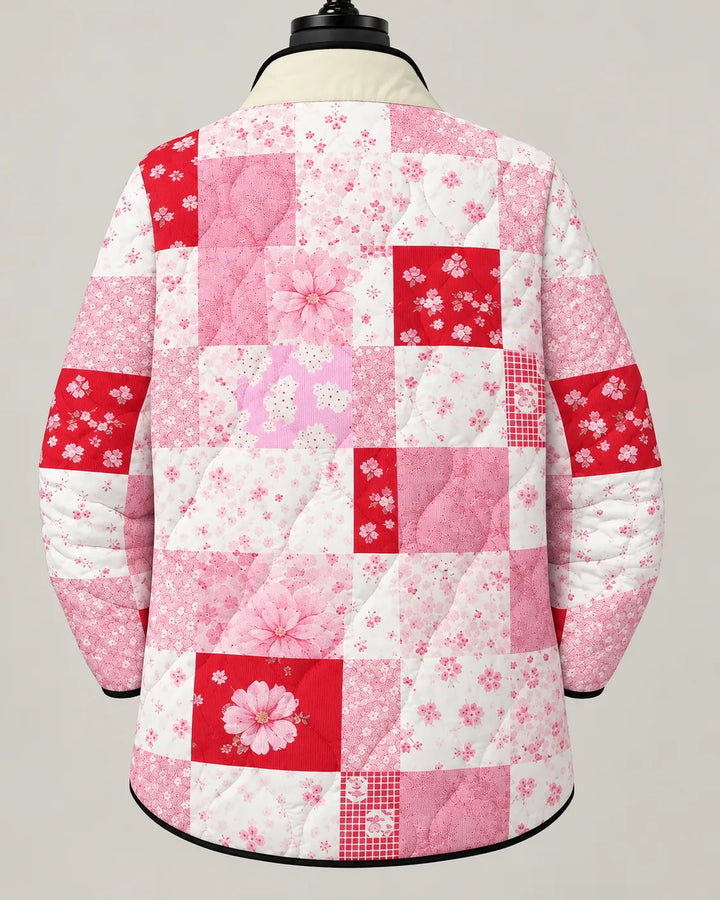 Rosalie | Floral Patchwork Jacket