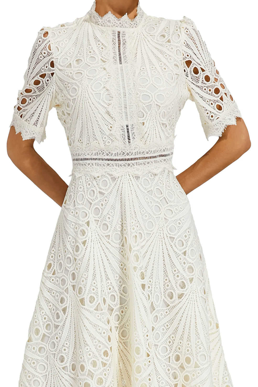 Charlotte | Detailed Midi Dress
