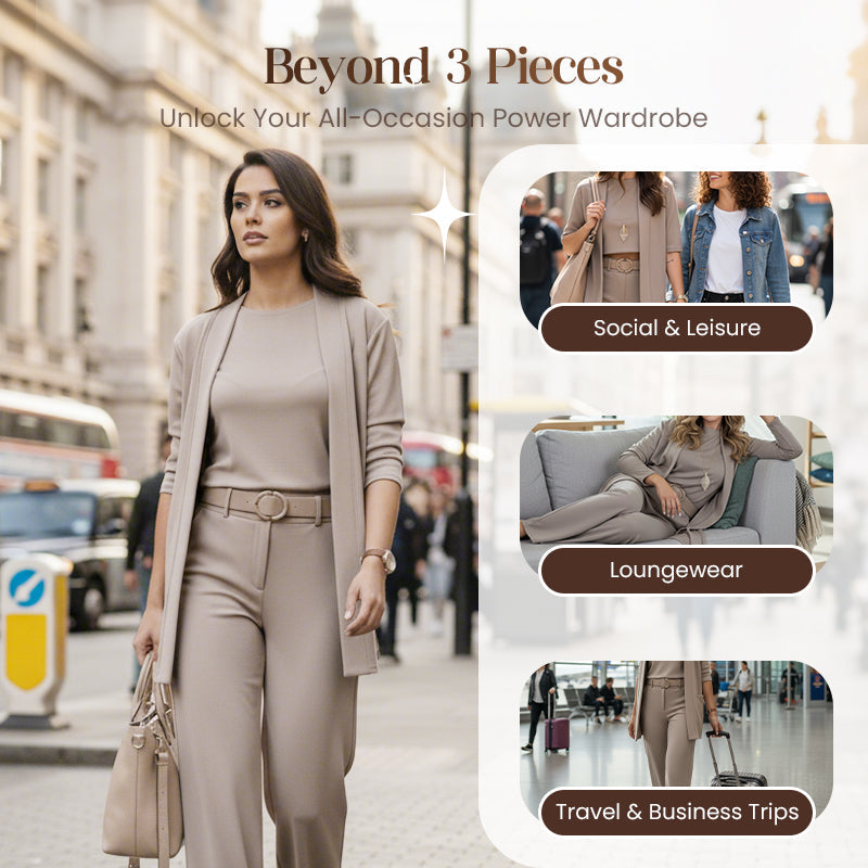 Anika | Long Cardigan Set