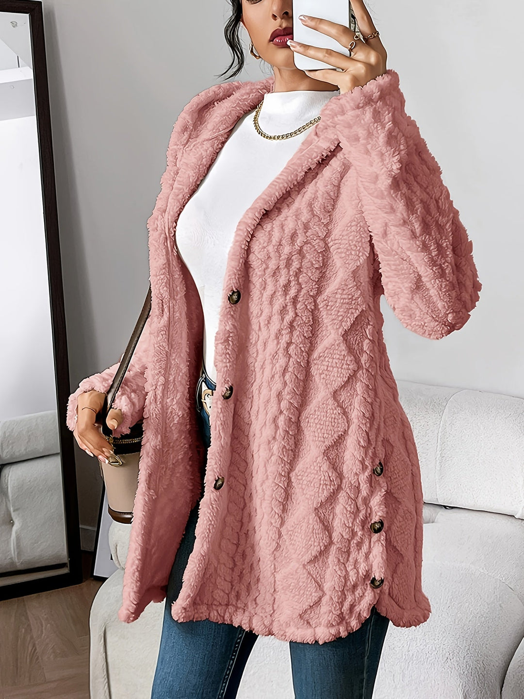 Hazel | Hooded Blanket Cardigan