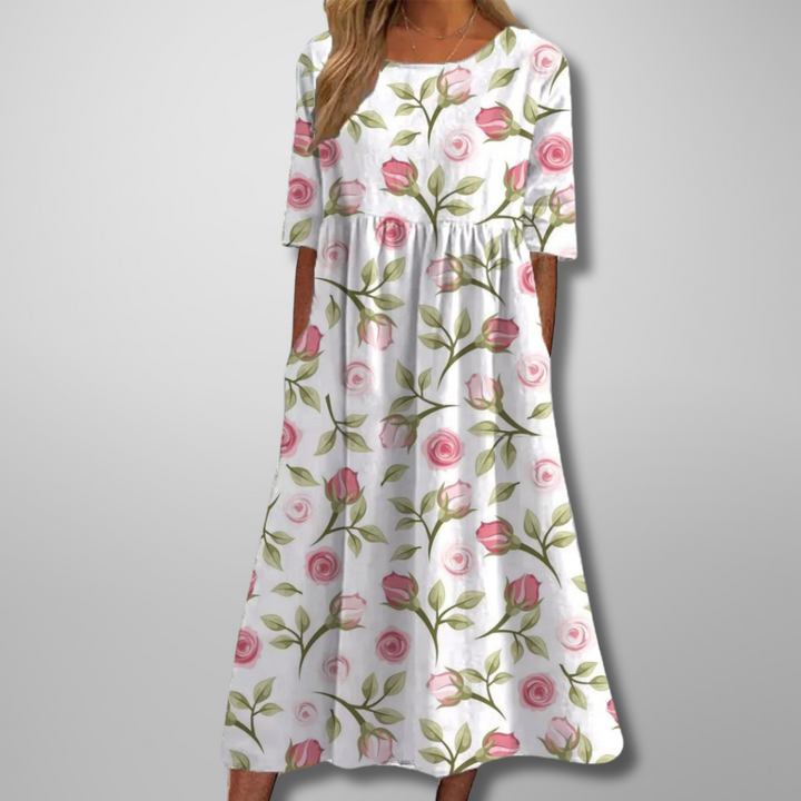 Cassandra | Midi Dress Loose Fit