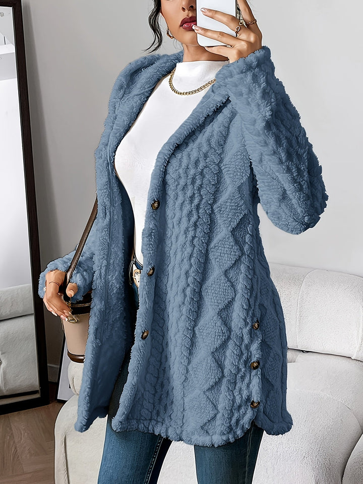 Hazel | Hooded Blanket Cardigan