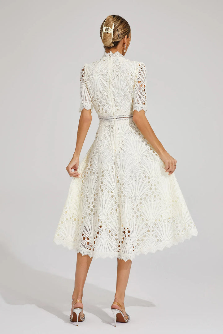 Charlotte | Detailed Midi Dress